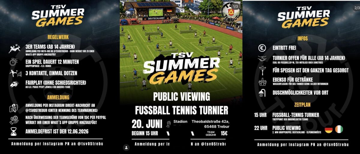 Permalink auf:TSV Summer Games